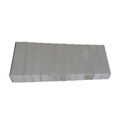 PVC / PU Bellow Cover Protection Telescopic Steel Way Covers CNC Accordion