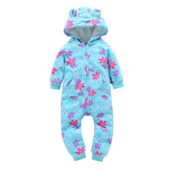 New Arrival Winter Cool Baby Clothes Floral cotton infant rompers