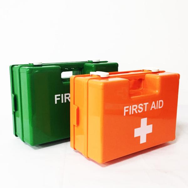 ABS First Aid Kit Workplace Wall-Mounted Portable Plastic First Aid Box Survival Kit With Medical Supplies