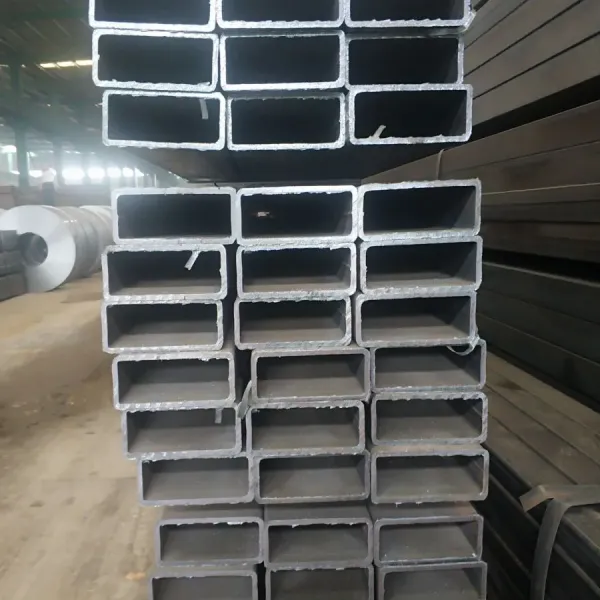Low Carbon Schedule 40 Black Surface Treatment Square and Rectangular ERW Steel Pipe and Tube