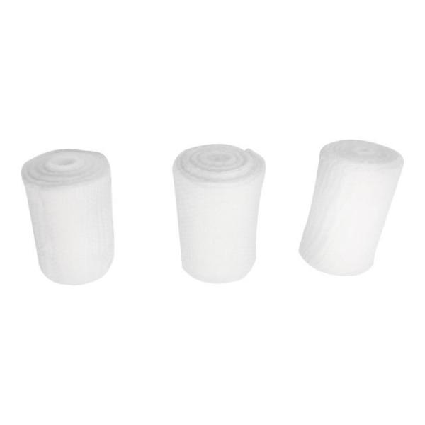 First Aid PBT Bandage Roll PBT Medical Elastic Crepe Bandage With Clips