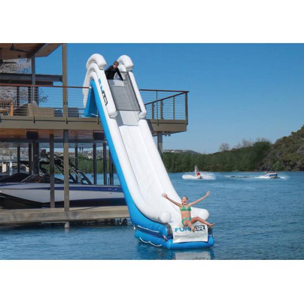 водные горки оборудования игры воды PVC 0.9mm раздувные для скольжения яхты изготовленного на заказ размера яхты раздувного