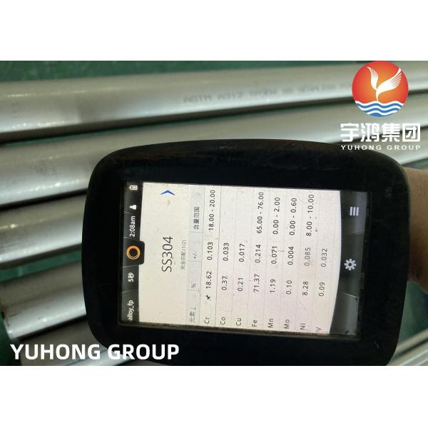 ASTM A312 TP304 1.4301 S30400 Tubo sin costuras de acero inoxidable para la industria petroquímica