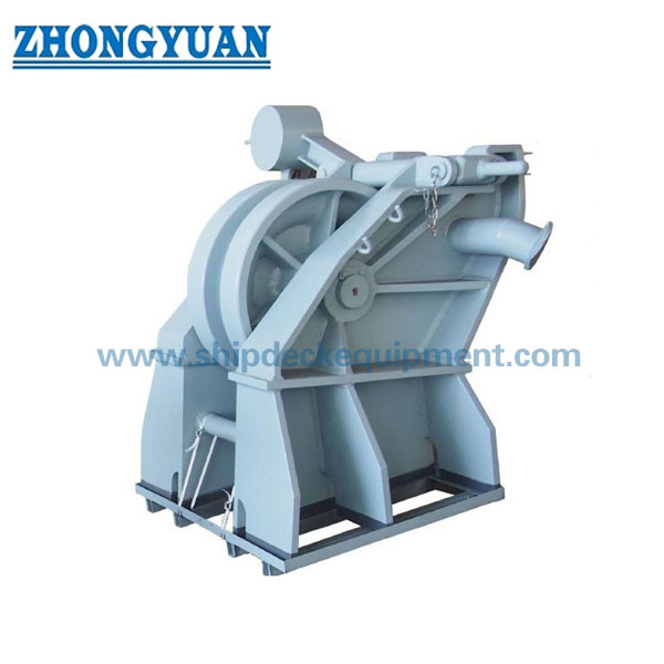 Roller Type Anchor Chain Stopper with Hook | JIS F 2031 for 70–132mm Large