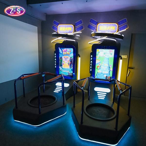 Plug And Play Interactive Trampoline 942x530mm Display Interactive Gaming System