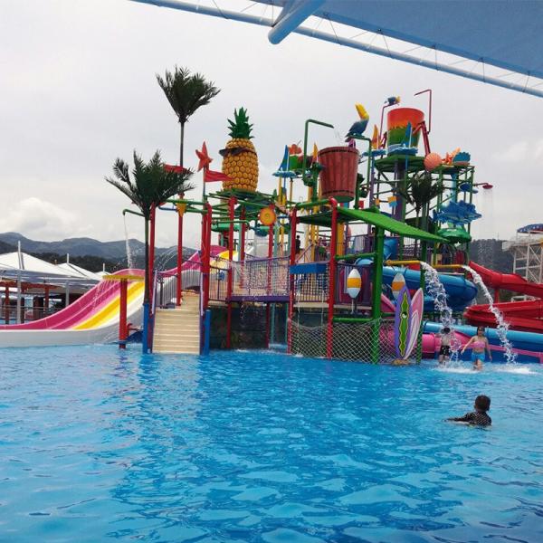 Outdoor Water Park Design Building Water Park Equipment Fiberglass Water Slide Swimming Pool Slides