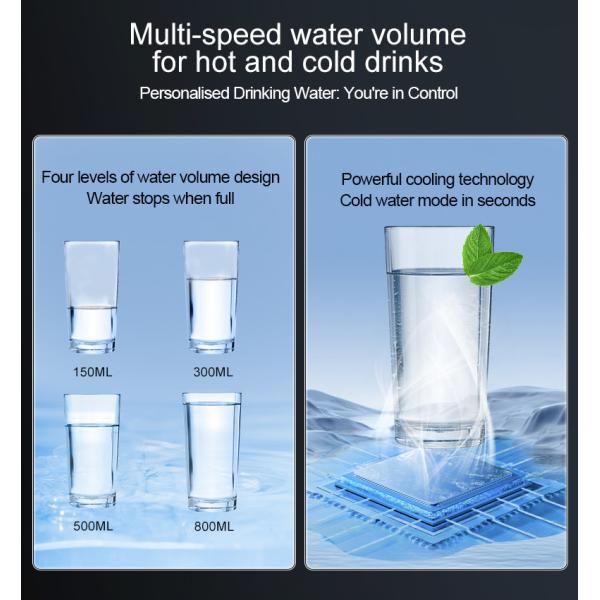 VST-T1CG Desktop 2200W Smart RO Water Purifier Hot and Cold Water 75G After Service Free Spare Parts