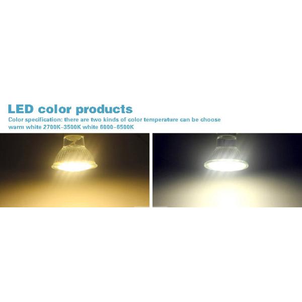 led spot light 60pcs Epistar led SMD2835 MR16 AC12V 220V dimmable GU10 E27 glass cover