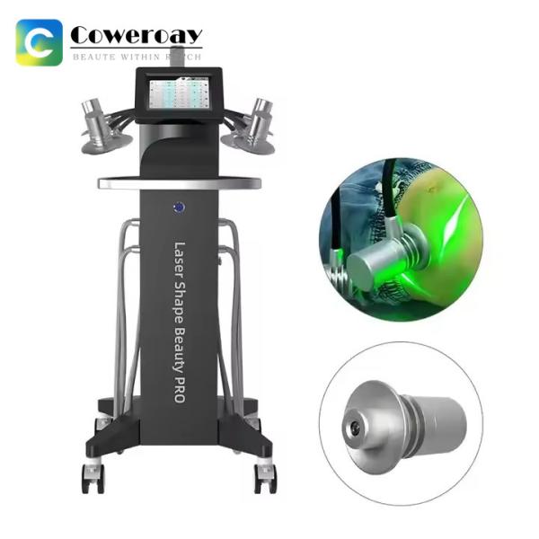 6D Laser Cryolipolysis Slimming Machine 635nm With 4 Paddles Cool Plates