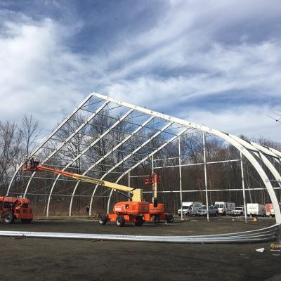 Customizable Luxury TFS Outdoor Pavilion Tent With Expandable Clear Span Curved Roof