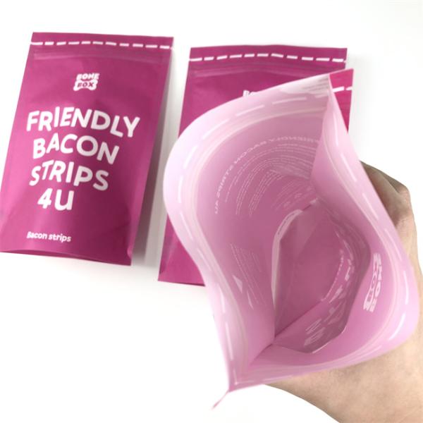 Шампунь Eco дружелюбный жидкостный упаковывая мешок стоит вверх молния кладет бумагу в мешки Kraft