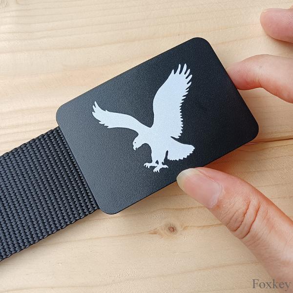 Polyacetal POM plastic Belt Buckle Personalized Logo Print Promotion Present