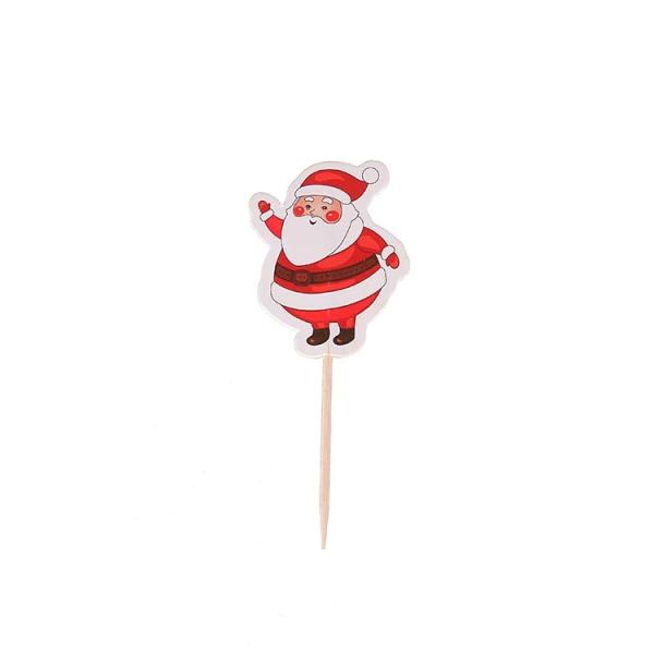 Cake Muffin Paper Christmas Cupcake Toppers