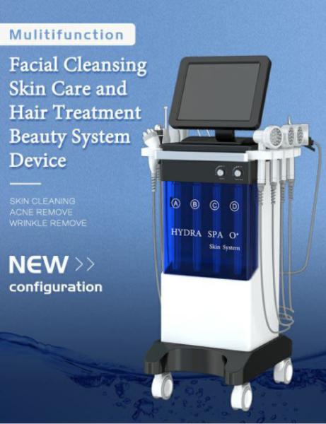 Face Lifting 12 In 1 Hydrafacial Microdermabrasion Machine Aqua Peel Exfoliator