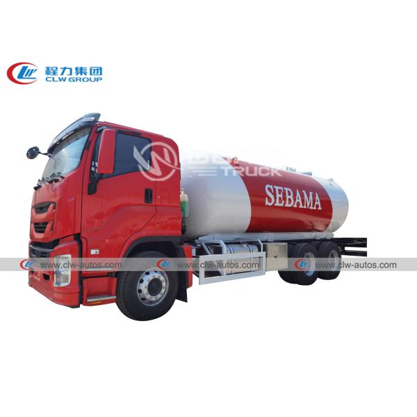 Isuzu 20m3 20cbm LPG Tanker Truck Propane Butane Delivery Truck