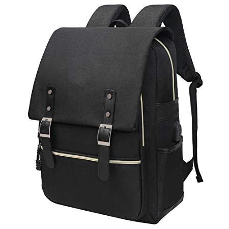 High End Ladies School Bag , Stylish Waterproof Computer Backpack Daily Use