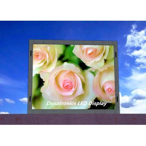 High Brightness P10 LED Outdoor Advertising Board For Bus Station / Schools