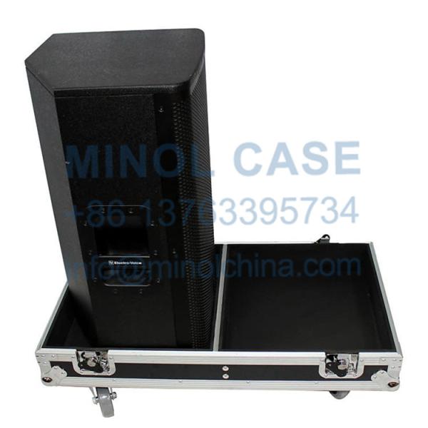 ATA Style Flight Case Fits EV ELX115P Dual Speakers Aluminum Flight Case