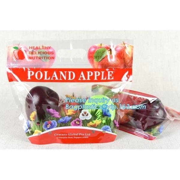 Gusseted пластиковая сумка вишни с молнией, предохранением от сумки упаковки пло