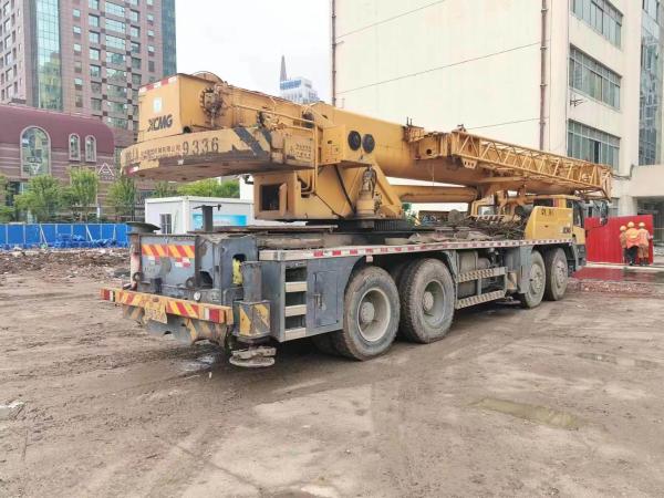 Crane mobile de 70 tonnes hydraulique pliante pour tout terrain