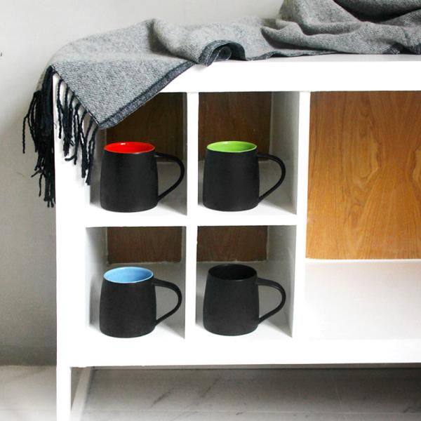 Savall Tropical Coloerd Personalized Porcelain Mugs Ceramic Cappuccino Cups