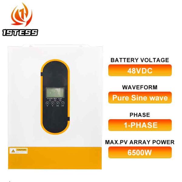 High Power Single Phase Inverter 6.2kW 94% Efficiency 500V MPPT 120A Charging Off Grid