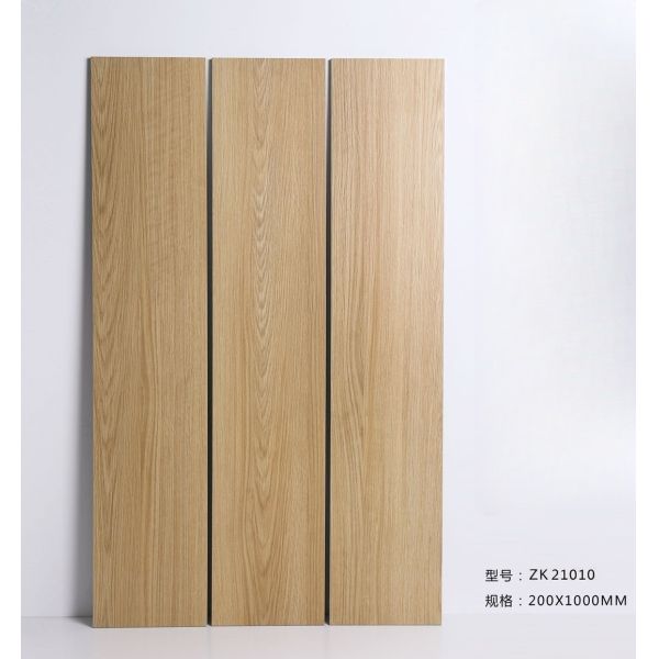 9.5mm Flooring Ceramics Wood Grain Porcelain Tile 100*20cm Wholesale on Promotion