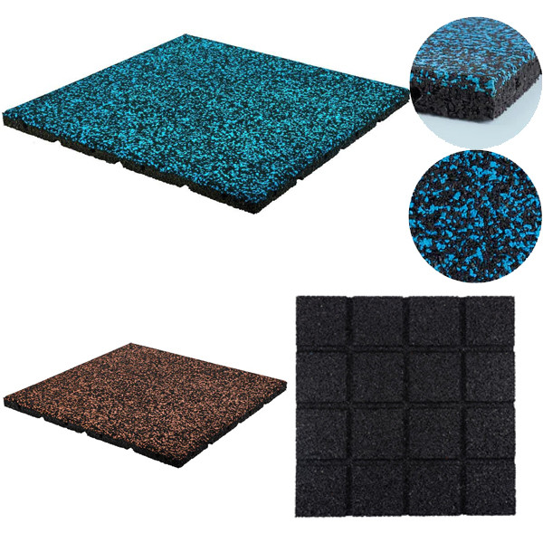 Tissus anti-dérapant 500*500 mm Sous résistant au son Noir