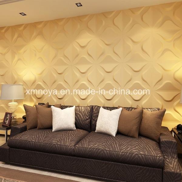 Eco-Friendly E0 Soundproofing Art Bass Traps Wall Panels Square Edge para decoração
