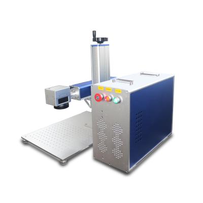 Machine de marquage au laser à fibres Raycus MAX 50W 30W pour la gravure métallique de bijoux