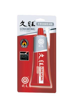 Red Long Wong Gasket Maker oil resistant rtv silicone sealant temperature resistance