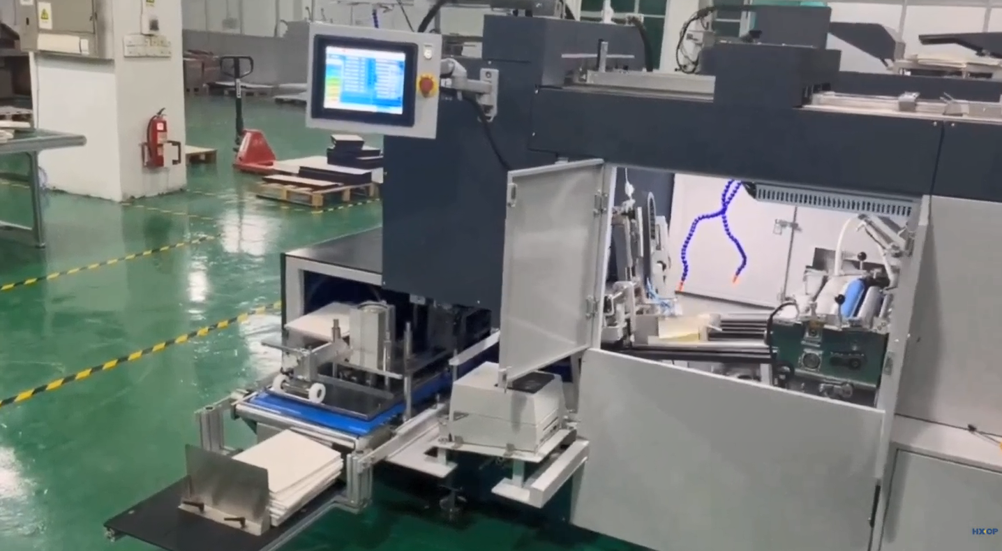 HX3000B Automatic Lay Flat Binding Machine Cold Glue Environmentally Friendly For Photo Books Unit