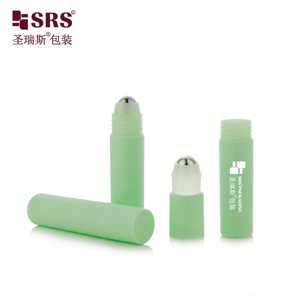 Wholesale 18ml Pcr Plastic Roller Bottle Dome And Flat Cap Option For Aromatherapy