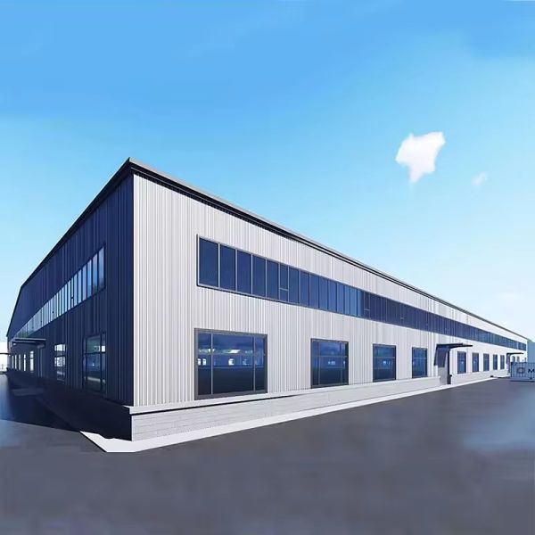 Prefabricated Steel Building Q235 Q355B Steel Frame 4m To 15m Height Range For On-Site Assembly