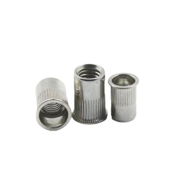 Reduced Head Knurled Body Rivet Nut Stainless Steel High Speed Rail Rivnut
