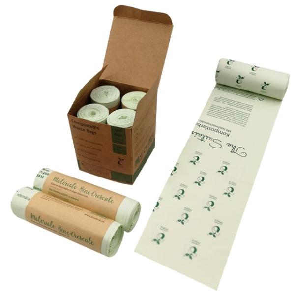 Pulp Moulding 20L 4Roll/Set Biodegradable Trash Bag