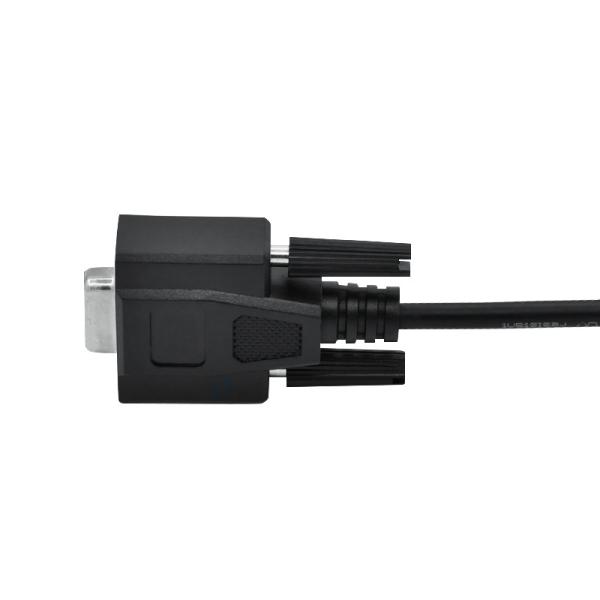 Мужчина Pin IP68 M12 4 к кабельному соединителю Pin DSUB 9 женскому водоустойчивому с кабелем PVC PUR