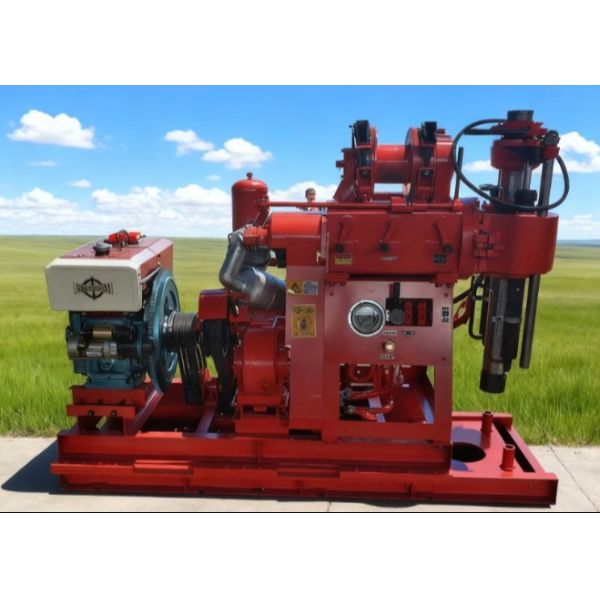 Diesel Hand Push Geological Drilling Rig Motor Fully Hydraulic System For Asphalt Pavement Concrete