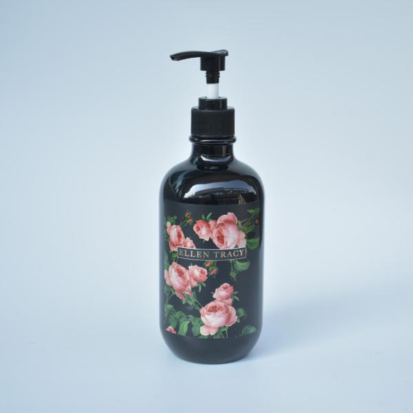 Hot Stamping PET Labeling Shampoo Pump Dispenser Bottle 500ml 16oz