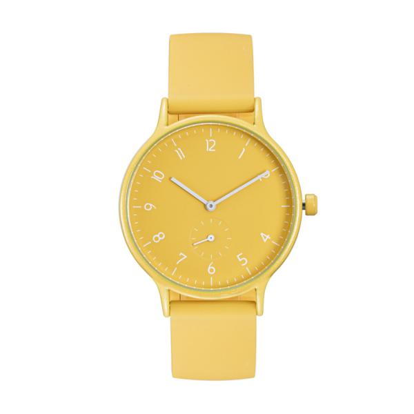 Colorful Alloy Case Quartz Movement Sport Silicone Watch