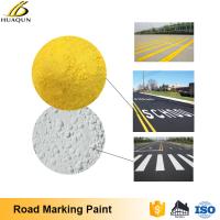 Excellent revêtement réfléchissant jaune et blanc poudre de marquage de route peinture thermoplastique
