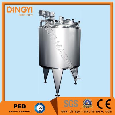 50-25000L Jacketed Stainless Steel Mixing Vessels Touch Screen Control With Heating
