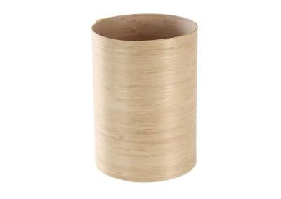 Hydrogen Peroxide Steaming Natural Color Side Pressed Thin Bamboo Wood Sheets 1.22m