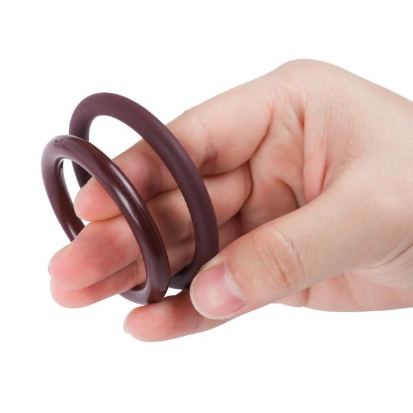 Durable Oil-Resistant AS568 FFKM Chemical-Resistant FKM Rubber O-Rings for Oilfield and Petrochemical Sealing

