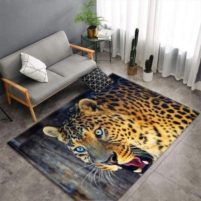 Venda por atacado de esteiras simples do assoalho do quarto do estilo da venda por atacado grande nova animal do tapete e de esteiras de porta