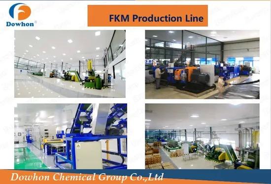 FKM Fluoroelastomer Rubber Precompound 20-60 Mooney Viscosity