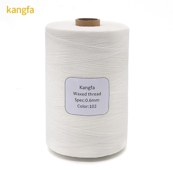 Образец бесплатный 1 кг плоская швейная нить полиэстерная пряжа прочность кожаная нить восковая нить