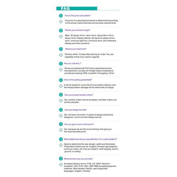 Настраиваемые цвета светодиодного зеркального дисплея для винного шкафа в современном стиле