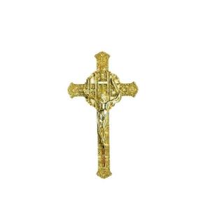 Africa Wooden Casket Funeral Crucifix And Cross 29*17cm Gold Silver Bronze