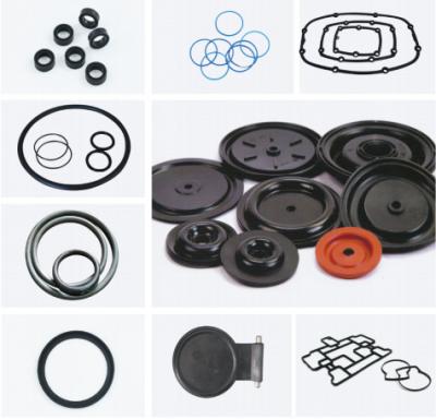 Valve Sealing Rubber Fittings Temperature / Noise / Vibration / Oil Requirements